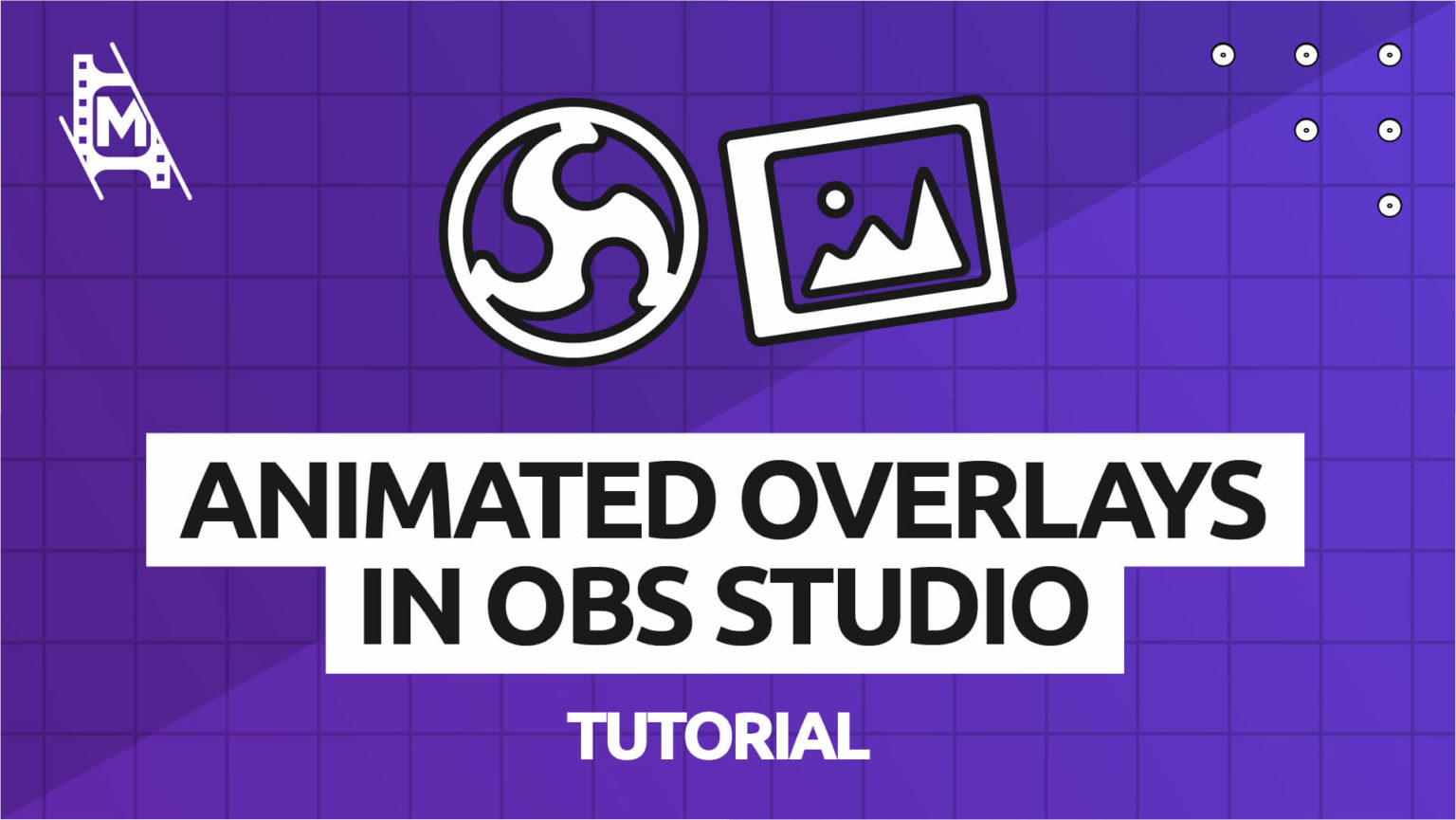 how to add animated overlay to obs